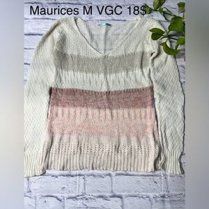 Maurices M sweater